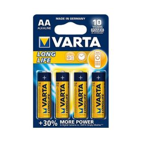 Varta Longlife Extra Alkalin AA Pil