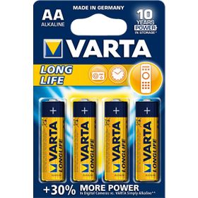 Varta Longlife Extra Alkalin AA Pil