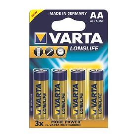 Varta Longlife Extra Alkalin AA Pil