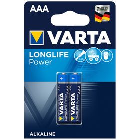 Varta Longlife Power Alkalin AAA İnce 2 Kalem Pil