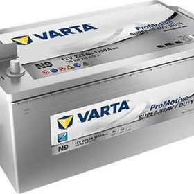 Varta N9 12 V 225 Ah 1150A Promotive Super Heavy Duty Akü