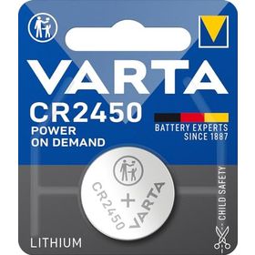 Varta Power on Demand CR2450 Bli 1x10 Pil