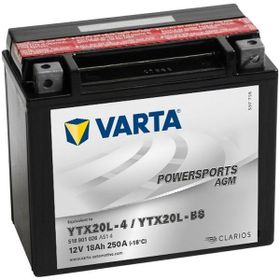 Varta Powersports Agm YTX20L-BS Bakımsız Motosiklet Aküsü