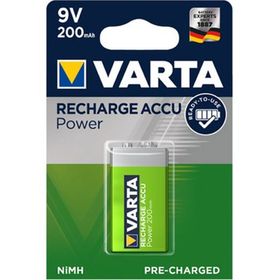 Varta Rechargeable 9V R2U Accu Pil