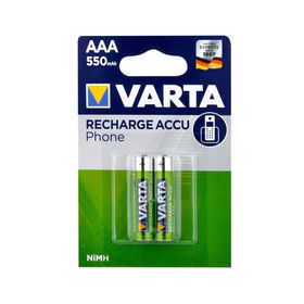 Varta Solar Şarjlı AAA 550 mAh İnce Kalem Pil