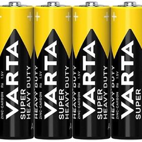 Varta Super Heavy Duty AA 4'lü Kalın Kalem Pil