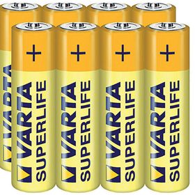 Varta Superlife AAA 8'li İnce Kalem Pil