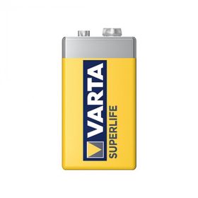 Varta Superlife Çinko Karbon 9 V 12'li Kutu Pil