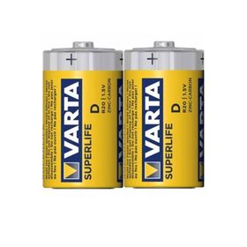 Varta Superlife Manganez D Büyük Boy 2'li Shrink Pil