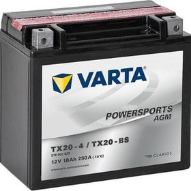 Varta TX20-4 TX20-BS AGM 18 Ah Motosiklet Aküsü