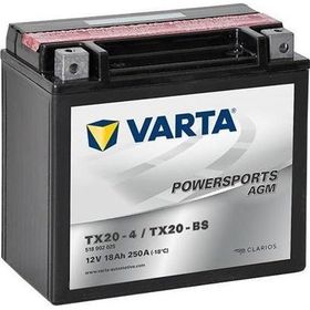 Varta TX20-4 TX20-BS AGM 18 Ah Motosiklet Aküsü