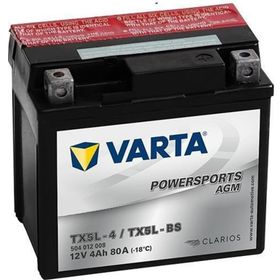 Varta TX5L-4 TX5L-BS AGM 4 Ah Motosiklet Aküsü