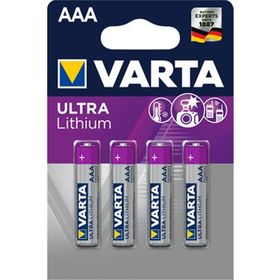 Varta Ultra Lithium Aaa Ince 4'lü Kalem Pil