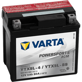 VARTA YTX5L-BS 12v 4ah Motosiklet Aküsü