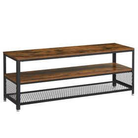 Vasagle LTV50BX 140x40x52 cm Koyu Kahverengi Tv Standı