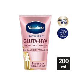 Vaseline 200 ml Gluta Hya Serum Canlandırıcı Etkili Losyon