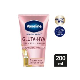 Vaseline 200 ml Gluta Hya Serum Canlandırıcı Etkili Losyon