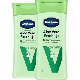 Vaseline Aloe Vera Ferahlığı 2x200 ml Vücut Losyonu
