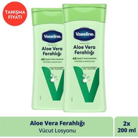 Vaseline Aloe Vera Ferahlığı 2x200 ml Vücut Losyonu
