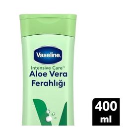 Vaseline Aloe Vera Ferahlığı Kuru Ciltler İçin 400 ml Vücut Losyonu