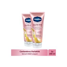 Vaseline Gluta HYA Serum Etkili Canlandırıcı 2x200 ml Losyon