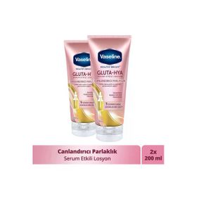 Vaseline Gluta HYA Serum Etkili Canlandırıcı 2x200 ml Losyon