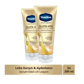 Vaseline Gluta HYA UV Serum Etkili Leke Karşıtı 2x200 ML Losyon
