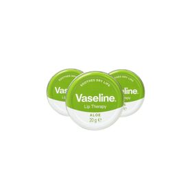 Vaseline Lip Therapy Aloe Vera 3x20 gr Dudak Nemlendiricisi