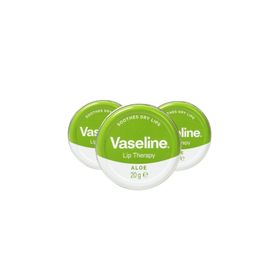 Vaseline Lip Therapy Aloe Vera 3x20 gr Dudak Nemlendiricisi