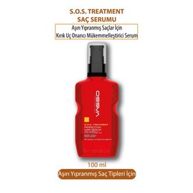 Vasso 100 ml Yıpranmış Saçlar İçin Acil Kurtarma Kırık Uç Önleyici Serum