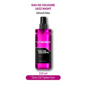 Vasso 370 ml Eau De Cologne Jazz Night Baharat Kokulu Kolonya