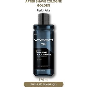 Vasso Golden 370 ml Tıraş Sonrası Ferahlatıcı Profesyonel Parfümlü Kolonya