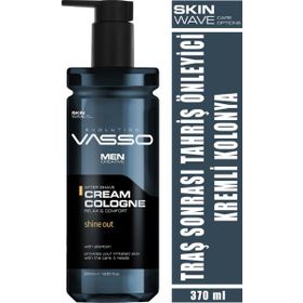Vasso Men Shine Out 370 ml Tıraş Sonrası Tahrişi Önleyici Krem Kolonya