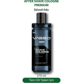 Vasso Premium 370 ml Tıraş Sonrası Ferahlatıcı Parfümlü Kolonya