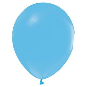 Vatan 100'lü Düz Renk Açık Mavi Balon