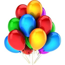 Vatan 100'lü Metalik Karışık Renkli Balon