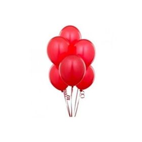 Vatan 100'lü Tek Renk Kırmızı Balon