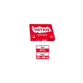 Vatan 200x300 cm Polyester Türk Bayrağı