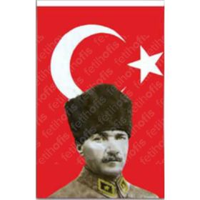 Vatan Atalı 100x150 cm Bayrak