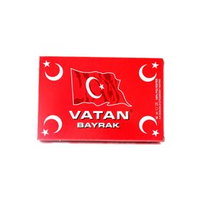 Vatan Bayrak 30x45 cm Polyester Kumaş Türk Bayrağı