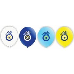 Vatan Nazar Boncuklu 100'lü Sarı Balon