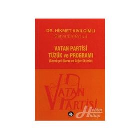 Vatan Partisi Tüzük ve Programı - Hikmet Kıvılcımlı