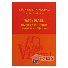 Vatan Partisi Tüzük ve Programı - Hikmet Kıvılcımlı