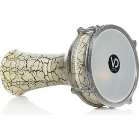 Vatan VD-143B Beyaz Alüminyum Çatlak Boyalı Darbuka