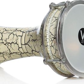 Vatan VD-143B Beyaz Alüminyum Çatlak Boyalı Darbuka