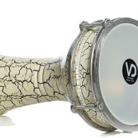 Vatan VD-144B Beyaz Çatlak Boyalı Alüminyum Darbuka