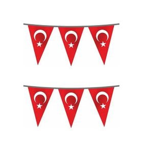 Vatan VT178 Kuşe Kağıt 10'lu Türk Bayraklı Flama