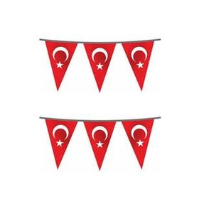 Vatan VT178 Kuşe Kağıt 10'lu Türk Bayraklı Flama