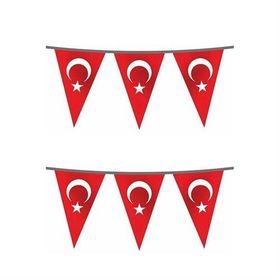 Vatan VT178 Kuşe Kağıt 10'lu Türk Bayraklı Flama