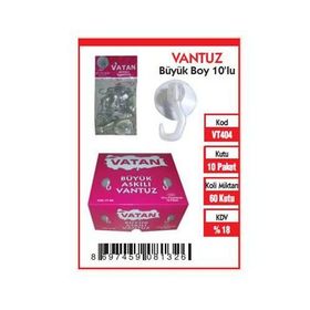 Vatan VT404 10'lu Büyük Boy Vantuz